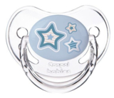 Силіконова симетрична пустушка Canpol babies Newborn Baby 18+ міс., синій (22/567_blu) - Pampik