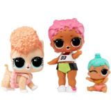 Набір ігрових фігурок L.O.L. Surprise OPP Tot + Pet + Lil Sis Спайки, Кітті, Ліл Дженні (987895) - Pampik - 2