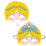 Набір для творчості Avenir Маска зі стразами Принцеси (CH201768) - Pampik - 3