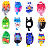 М'яка іграшка Cats vs Pickles Яскраві котики та огірочки, 10 см, в асортименті (V1002-362) - Pampik