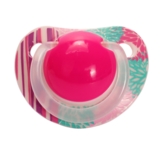 Пустушка силіконова Lindo, анатомічна, 6-12 міс., рожевий (Li402/6-12р) - Pampik