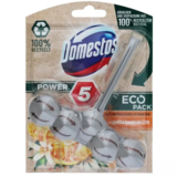 Блок для чистки унитаза Domestos Power 5 Цветы мандарина, 55 г - Pampik