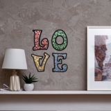 Стеклянная мозаика Mosaaro Love (MA4003) - Pampik - 2