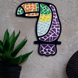 Стеклянная мозаика Mosaaro Тукан (MA2001) - Pampik - 3