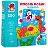 Деревянная мозаика Roter Kafer Зоопарк с мешочком (RW4004) - Pampik