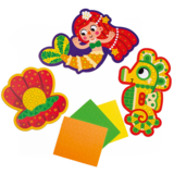 Набор для творчества Vladi Toys Русалочка мягкая мозаика (VT4511-07) - Pampik - 3