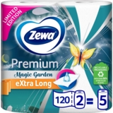 Паперові рушники Zewa Premium, лімітована колекція двошарових, 2 рулони - Pampik - 2