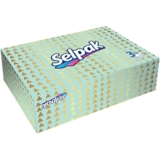 Серветки гігієнічні Selpak Міні тришарові 70 шт. в асортименті - Pampik - 2