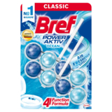 Туалетный блок для унитаза Bref Сила актив Океанский бриз, 2 шт. - Pampik