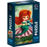 Пазли De.tail Русалонька, 120 елементів (DT100-09) - Pampik