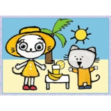 Пазли Trefl 4 в 1 День косіння Кіті - Pampik - 4