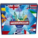 Настольная игра Strateg Монополия мира, укр. язык (7007) - Pampik
