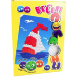 Набір для творчості Strateg Веселі помпони - Кораблик (30995) - Pampik