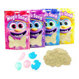 Кінетичний пісок Strateg Magic sand класичний, 500 г (39403-1) - Pampik - 3