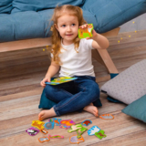 Магнітний набір Roter Kafer Зоопарк з дошкою (RK2090-02) - Pampik - 6