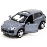 Автомодель TechnoDrive Porsche Cayenne S, серебристый серый (250250) - Pampik - 8