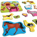 Магнитный набор Roter Kafer Ферма с доской (RK2090-01) - Pampik - 3