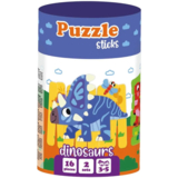 Пазлы-палочки Roter Kafer Dinosaurs, 16 элементов (RK1090-02) - Pampik - 2