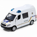 Автомодель TechnoDrive Mercedes-Benz Sprinter Полиция, 1:32, белый (250294) - Pampik