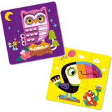 М'які пазли Roter Kafer 2 в 1 Птахи, 25 елементів (RK6050-03) - Pampik - 2