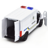 Автомодель TechnoDrive Ford Transit Van 2018 Поліція, 1:32, білий (250343U) - Pampik - 11