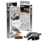 Сборная 3Д модель Eugy Зоопарк Барсук (XEG-094) - Pampik - 8