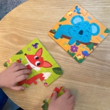 Мягкие пазлы Roter Kafer 2 в 1 Пушистики, 25 элементов (RK6050-01) - Pampik - 3