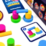 Настольная игра Roter Kafer Wiggle waggle с деревянными фигурками (RW2020) - Pampik - 3