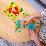 Мягкие пазлы Roter Kafer 2 в 1 Пушистики, 25 элементов (RK6050-01) - Pampik - 4