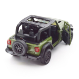 Автомодель TechnoDrive Jeep Wrangler Rubicon 2021, 1:32, зелена (250339U) - Pampik - 6
