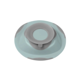 Тарелочка с присоской для детей BabyOno, зеленый (1062/04) - Pampik - 3