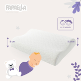Подушка детская Papaella Ортопедическая, 47х30 см (8-07699) - Pampik - 2