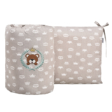 Защитный бортик в кроватку Papaella Корона, бежевый (08-13737) - Pampik - 8