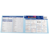 Картонка-подсказка Zirka Физика 7-11 класс 20х15 см, 4 страницы (66446) - Pampik - 2