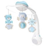 Музыкальный мобиль с проектором Infantino 3 в 1, голубой (004896I) - Pampik