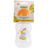 Пляшка з широким горлечком Baby Team, 250 мл, помаранчевий (1002) - Pampik - 3