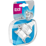 Соска LOVI силіконова, динамічна, для каші, 6+ міс., 2 шт. (18/753) - Pampik