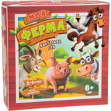 Настільна гра Strateg Моя ферма, укр. мова (30435) - Pampik