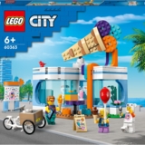 Конструктор LEGO City Крамниця морозива, 296 деталей (60363) - Pampik