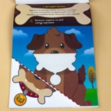 Розвиваючий зошит Зірка "Здібні пальчики. Клеялки 1" (286260) - Pampik - 3