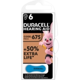 Батарейки для слухових апаратів Duracell Hearing Aid, р.675, 6 шт. - Pampik - 2