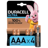 Лужні батарейки Duracell Ultra Power ААА 1.5V, 4 шт. (5004806) - Pampik