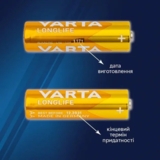 Батарейки Varta Longlife AAA Bli Alkaline, 10 шт. (4103101461) - Pampik - 2