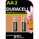 Аккумуляторы Duracell Rechargeable AA 1300 mAh HR6/DC1500, 2 шт. (736720) - Pampik - 2