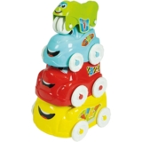 Іграшка-пірамідка, що розвиває Baby Clementoni Fun Vehicles (17111) - Pampik - 2