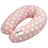 Подушка для беременных и кормления Papaella Звезда, 190х30 см, пудровый (8-31885) - Pampik