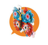 Набір для творчості Avenir 3D-аплікація Метелик (PZ215068) - Pampik - 4