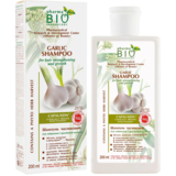 Шампунь Pharma Bio Laboratory Часниковий для зміцнення та росту волосся, 200 мл - Pampik