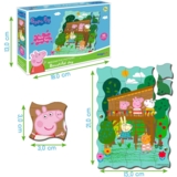 Набір магнітів Magdum Свинка Пеппа Магнітна картина Чудовий день, 35 шт (МЕ 5031-07) - Pampik - 4