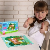 Набір магнітів Magdum Свинка Пеппа Магнітна картина Чудовий день, 35 шт (МЕ 5031-07) - Pampik - 7